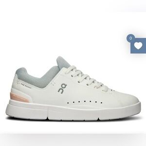 On Cloud Running White Leather Tennis Casual Sneakers Women’s Size 7.5